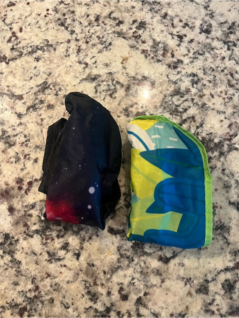 2 Tiny Twinkle travel bibs and 1 art smock